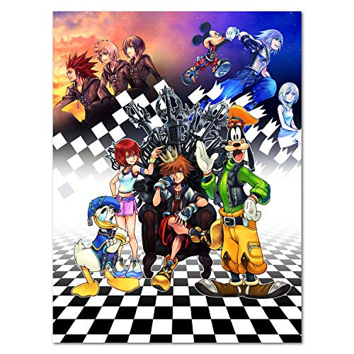 Printing Pira Poster - Kingdom Hearts 2.5 Remix Official Art Poster -11x17-