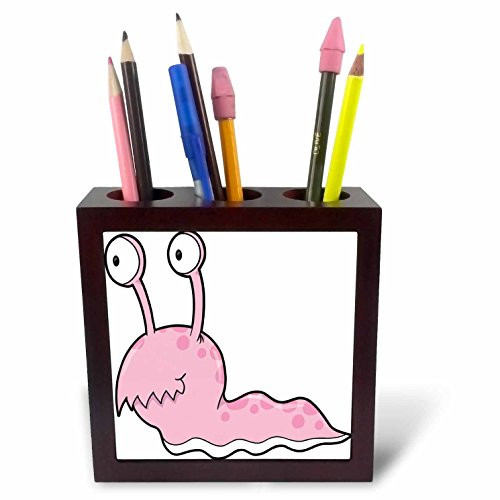 3dRose CMYK Calculator Math Geek Retro Graphic Cartoon Tile Pen Holder, 5" (ph_102370_1), 5"