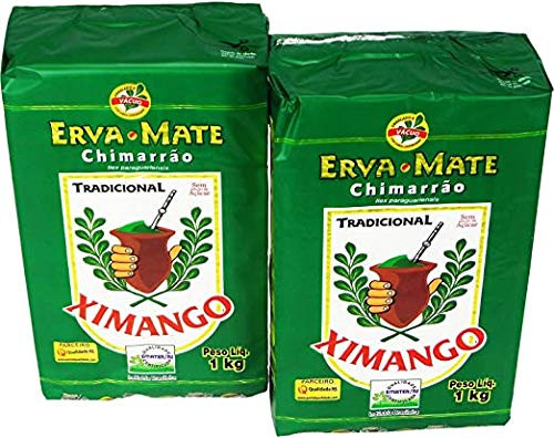 2 Pack Ximango 1 kg  Ximango Yerba Mate Chimarrao - 35.27 Oz