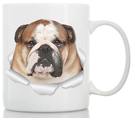 Funny Bulldog Mug English Bulldog Ceramic Coffee Mug - Perfect Bulldog Gifts - Funny Cute Bulldog Coffee Mug for Dog Lovers -15oz- Funny Bulldog Mug English Bulldog Ceramic Coffee Mug - Perfect Bulldog Gifts - Funny Cute Bulldog Coffee Mug for Dog Lovers -15oz-