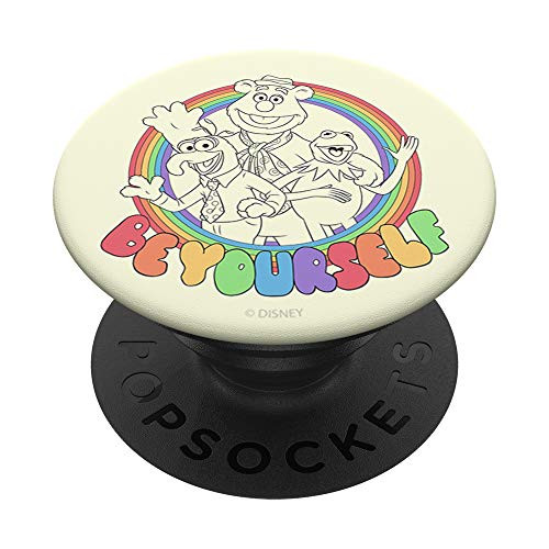 Disney Muppets Group Shot Be Yourself Rainbow PopSockets PopGrip- Swappable Grip for Phones and Tablets Disney Muppets Group Shot Be Yourself Rainbow PopSockets PopGrip- Swappable Grip for Phones and Tablets