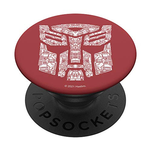 Transformers Autobot Logo Details PopSockets PopGrip- Swappable Grip for Phones  and  Tablets