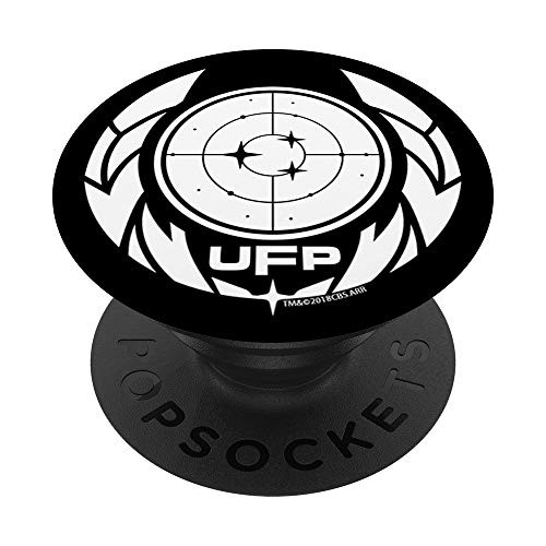 Star Trek UFP Badge PopSockets Stand for Smartphones and Tablets PopSockets PopGrip- Swappable Grip for Phones  and  Tablets