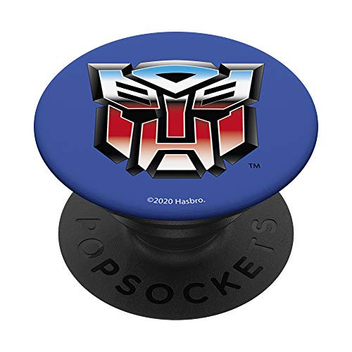 Transformers Autobots Chrome Logo PopSockets PopGrip- Swappable Grip for Phones  and  Tablets