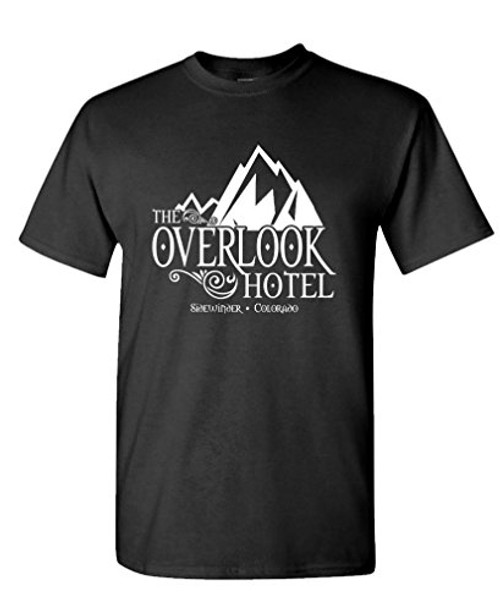 The Goozler Overlook Hotel - Shining Horror Scary - Mens Cotton T-Shirt 2XL Black USA Made