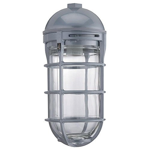 Lithonia Lighting VP150I M12 1 Lamp 150W Incandescent Wall Pack, Gray