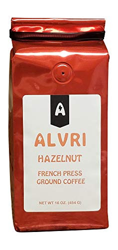 Fresh Hazelnut Ground Coffee Beans Medium Roast