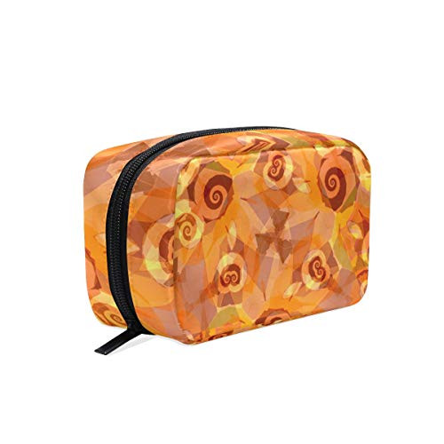 Travel Makeup Cosmetic Pouch Sunflower Makeup Travel Bag Purse Holiday Gift For Women Or Girls-18-