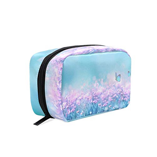 Travel Makeup Cosmetic Pouch Butterfly Makeup Travel Bag Purse Holiday Gift For Women Or Girls-14-
