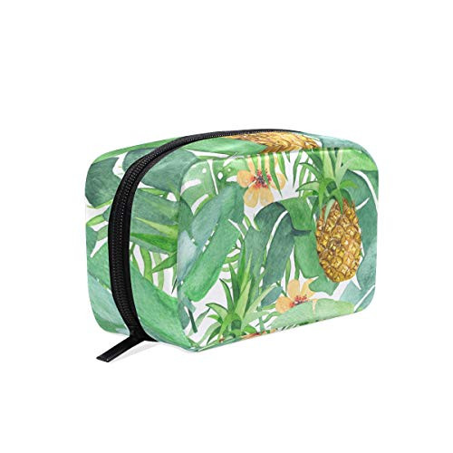 Travel Makeup Cosmetic Pouch Pineapple Makeup Travel Bag Purse Holiday Gift For Women Or Girls-18-