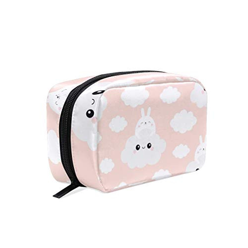 Travel Makeup Cosmetic Bag Cute Rabbit Makeup Pouch for Travel Bag Purse Holiday Gift For Women Or Girls-14- Travel Makeup Cosmetic Bag Cute Rabbit Makeup Pouch for Travel Bag Purse Holiday Gift For Women Or Girls-14-