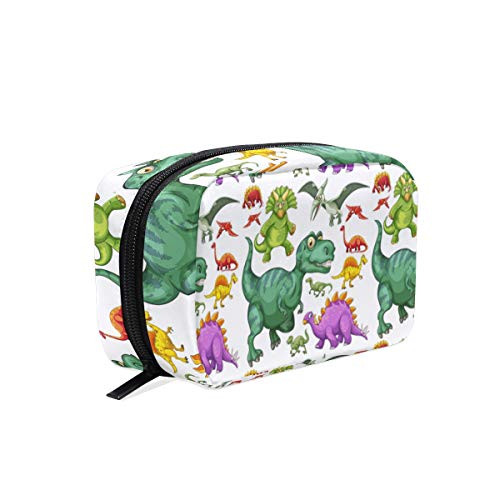 Travel Makeup Cosmetic Bag Cute Dinosaur Makeup Pouch for Travel Bag Purse Holiday Gift For Women Or Girls-18- Travel Makeup Cosmetic Bag Cute Dinosaur Makeup Pouch for Travel Bag Purse Holiday Gift For Women Or Girls-18-