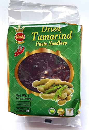 Wet Tamarind PasteSour Tamarind Paste Seedless Tamarido Product ThailandFresh -2 Packs -14oz each-