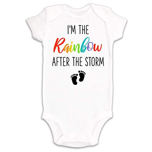 I'm the Rainbow After the Storm Onesie-Bodysuit Baby Romper -6-9M-