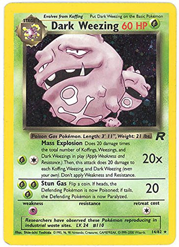 Pokemon - Dark Weezing -14- - Team Rocket - Holo