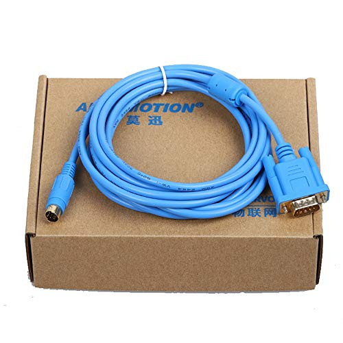 DOP B -FX for Delta DOP HMI Connect Mitsubishi FX Series PLC Programming Cable DOP B -FX Gold Plated Interface?3m?