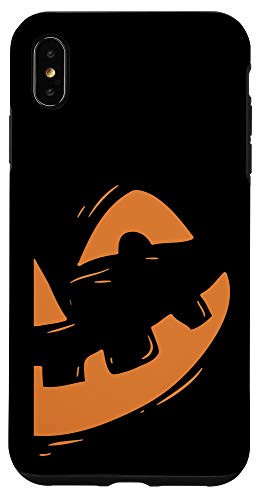 iPhone XS Max Jack-O-Lantern Pumpkin Face Halloween Matching Couple Case