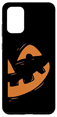 Galaxy S20 plus Jack-O-Lantern Pumpkin Face Halloween Matching Couple Case