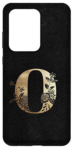 Galaxy S20 Ultra Initial O Monogram Vintage Floral Stencil Phone Case