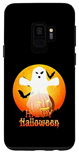 Galaxy S9 Jack O Lantern Happy Halloween Pumpkin Case