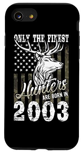iPhone SE -2020- - 7 - 8 18th Birthday Gift for 18 Year Old Deer Hunter Hunting 2003 Case