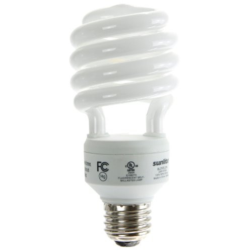 Sunlite SL23-E-27K 23 Watt Spiral Energy Star Certified CFL Light Bulb Medium Base Warm White