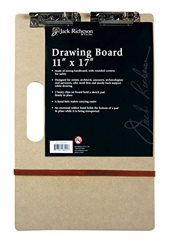 Jack Richeson 18 x 18 Heavy-Duty Drawing Clip Board