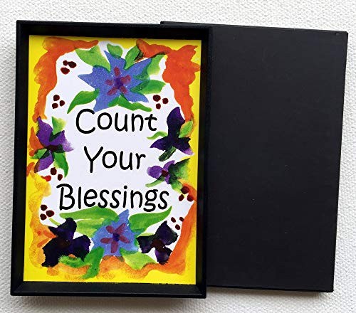 Count your blessings 2x3 magnet - Heartful Art by Raphaella Vaisseau