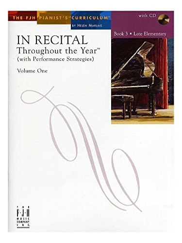 In Recital Throughout the Year -with Performance Strategies- Volume One Book 3