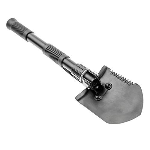 ASR Outdoor Emergency Preparedness 16" 3 in 1 Mini Folding Shovel Pick and Saw