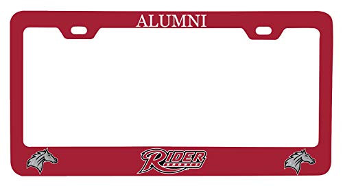 R and R Imports Rider University Broncs Alumni License Plate Frame New for 2020