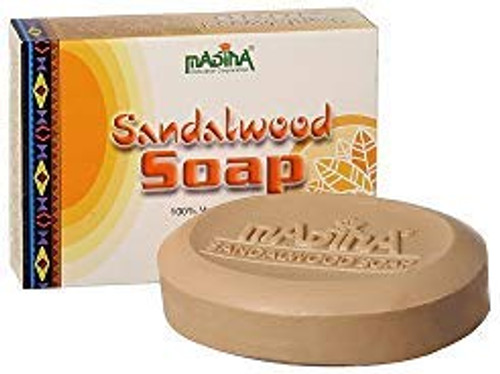 Sandalwood Infused Natural Soap Herbal Skin Cleanser Vitamin E Aloe Vera 1 Bar Sandalwood Infused Natural Soap Herbal Skin Cleanser Vitamin E Aloe Vera 1 Bar