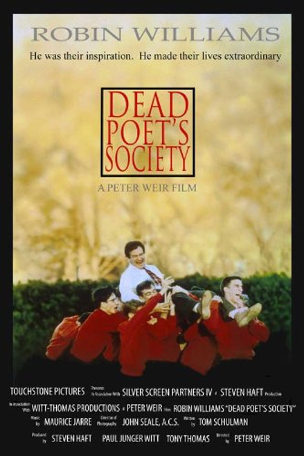 Dead Poets Society Movie POSTER B 27x40 Dead Poets Society Movie POSTER B 27x40