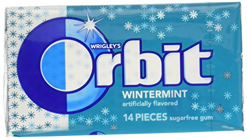 Orbit Wintermint Gum 13.6 Oz Box of 12