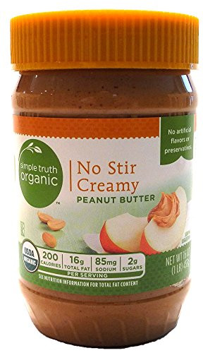 Simple Truth Organic "No Stir" Creamy Peanut Butter -2 Pack-