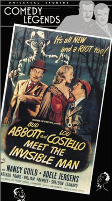 Abbott and Costello Meet the Invisible Man -VHS- Abbott and Costello Meet the Invisible Man -VHS-