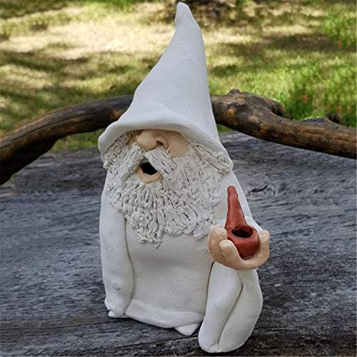 Garden Sculptures and Statues Garden Gnome Statue Garden Funny Gnomes Smoking Middle Finger Gnome Statue Lawn Figurine for Lawn Ornaments Indoor or Outdoor Decorations - E Garden Sculptures and Statues Garden Gnome Statue Garden Funny Gnomes Smoking Middle Finger Gnome Statue Lawn Figurine for Lawn Ornaments Indoor or Outdoor Decorations - E
