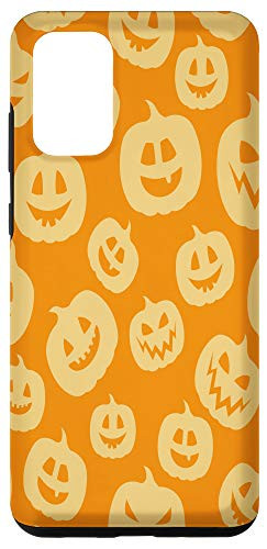 Galaxy S20 plus Funny Cute Pumpkin Jack O Lantern Pattern Halloween Themed Case