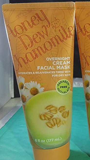 Honey Dew and Chamomile Overnight Cream Facial Mask -Hydrates and rejuvenates tired dry skin- Crema hidratante para piel seca o cansada. Honey Dew and Chamomile Overnight Cream Facial Mask -Hydrates and rejuvenates tired dry skin- Crema hidratante para piel seca o cansada.