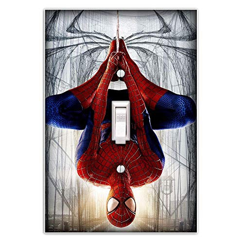 Spiderman Decorative Single Toggle Light Switch Plate Cover
