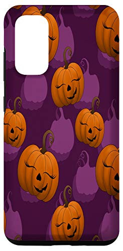 Galaxy S20 Halloween Decor Pumpkin Jack-O-Lantern Case