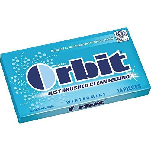 Wrigley's Orbit Wintermint Sugarfree Gum -224880- 14 ct -Pack of 10-
