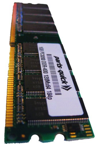 parts-quick M9655G-A 1GB PC3200 400MHz 184 pin DDR SDRAM Non-ECC DIMM Desktop Memory for Apple iMac G5 17" 1.8GHz -M9843LL-A- Brand