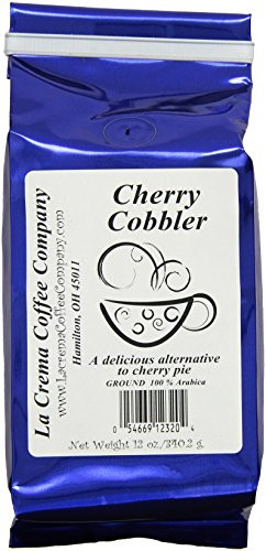 La Crema Coffee Cherry Cobbler, 12-Ounce Packages (Pack of 2)
