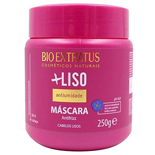 Bio Extratus - Linha  plusLiso - Mascara de Hidratacao e Restauração 250 Gr - -Bio Extratus -  plusStraight Collection - Restoration And Moisturizing Mascara Net 8.81 Oz-