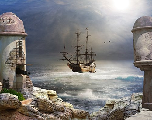 Pirate Ship 11x14 Glossy Photo 11 x 14 Picture Pirate Ship 11x14 Glossy Photo 11 x 14 Picture