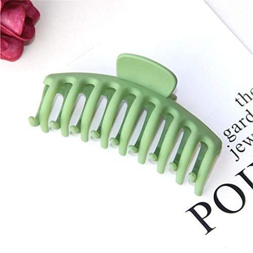 Women's Hair Claw Clips Large Metal Hair Claw Clips Hair Catch Barrette Jaw Clamp for Women Half Bun Hairpins for Thick Hair -G-