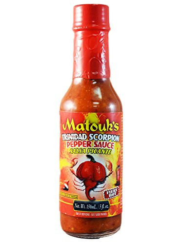 Matouk's Trinidad Pepper Sauce 5 Oz. -Pack of 3-