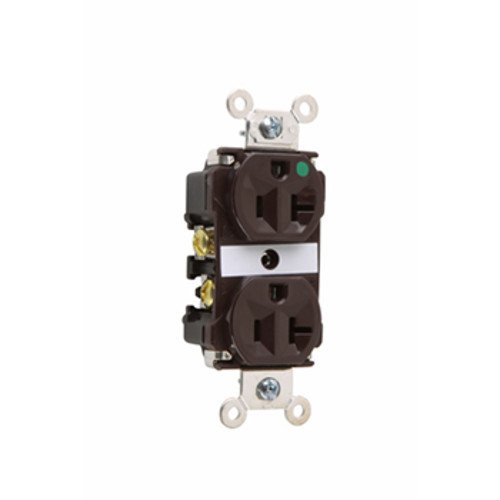 Legrand-Pass & Seymour 8300 Pass & Seymour TR-8300-TAMPER-RESISTANT Compact Duplex Receptacle 20A 125V