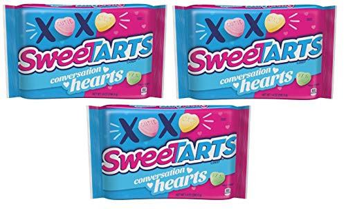 SweeTARTs Valentine's Day Conversation Hearts - Limited Edition 42oz Total